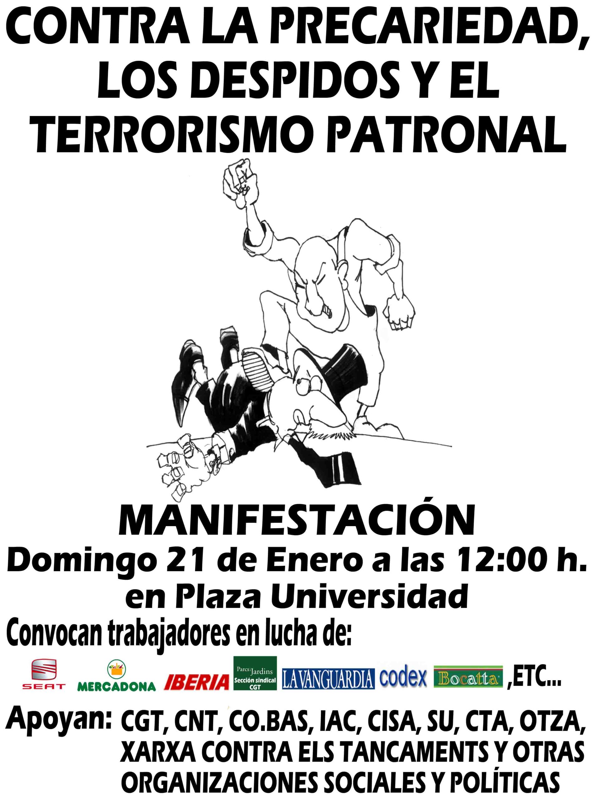 Cartell en castellà