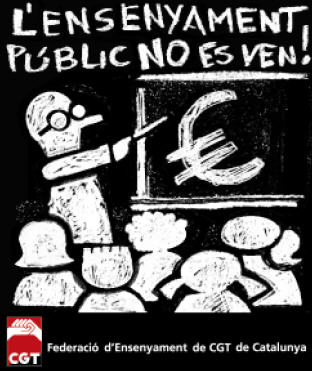 L'ensenyament públic no es ven