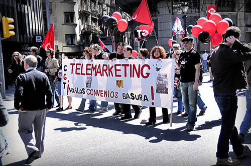 Mani 1 maig CGT Barcelona