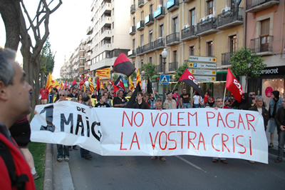 Mani 1 maig CGT Tarragona