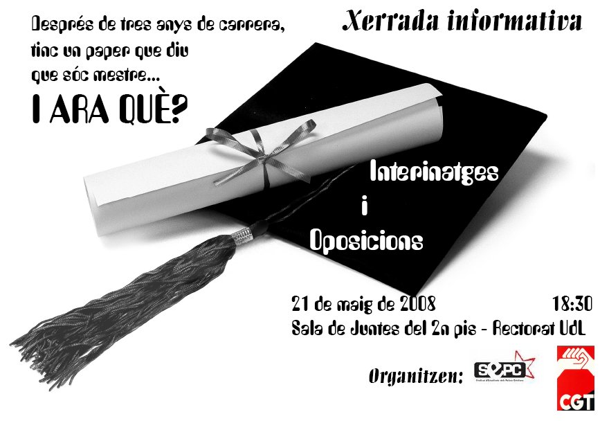 cartell xerrada