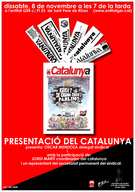 cartell presentació Sant Pere de Ribes