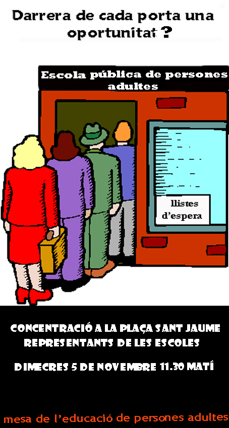 cartell concentració