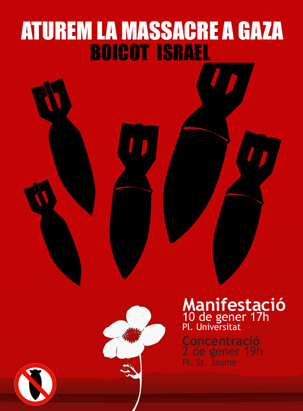 Cartell de la Manifestació del 10 de gener