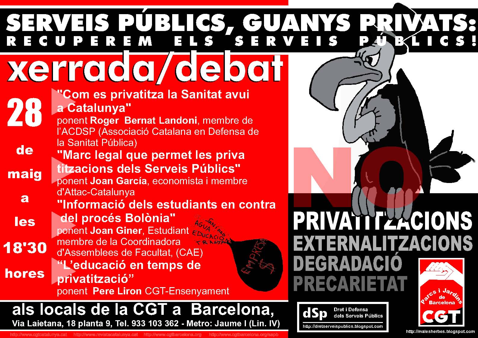 Cartell Xerrada en jpg