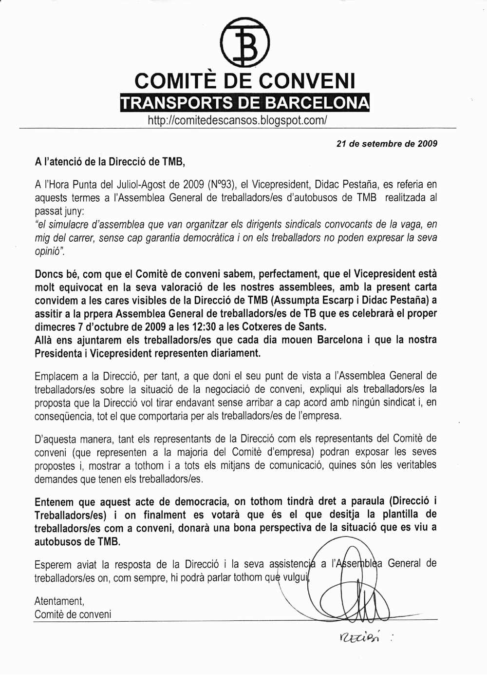 carta Marta Labata