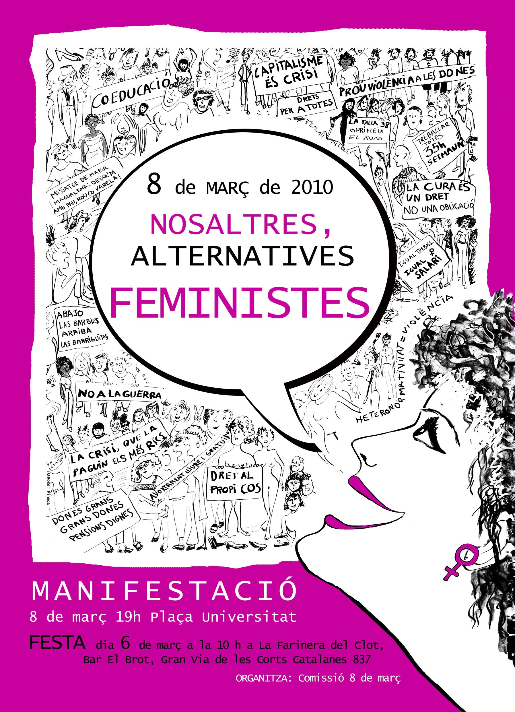 Cartell 8 març Barcelona
