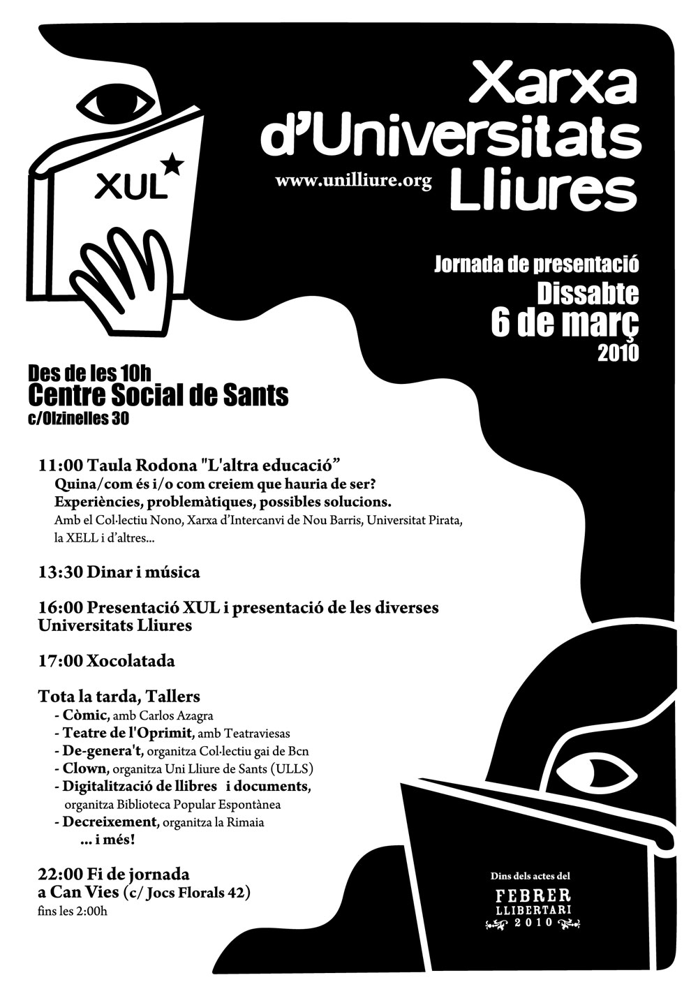 Cartell actes presentació
