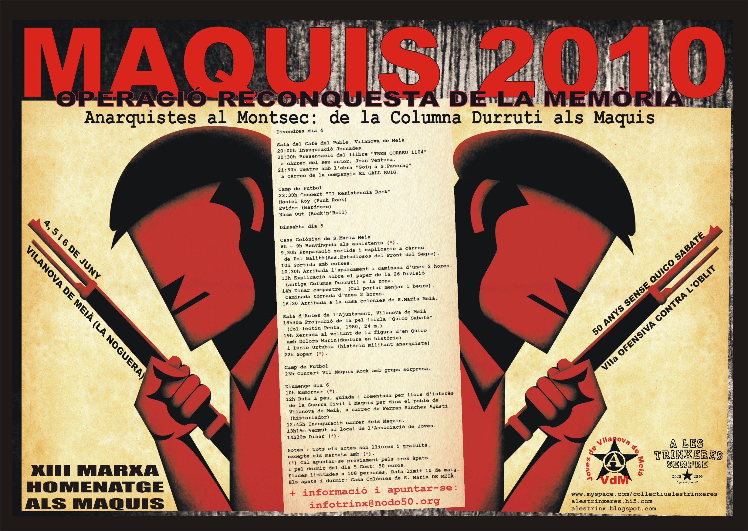 Cartell Maquis 2010