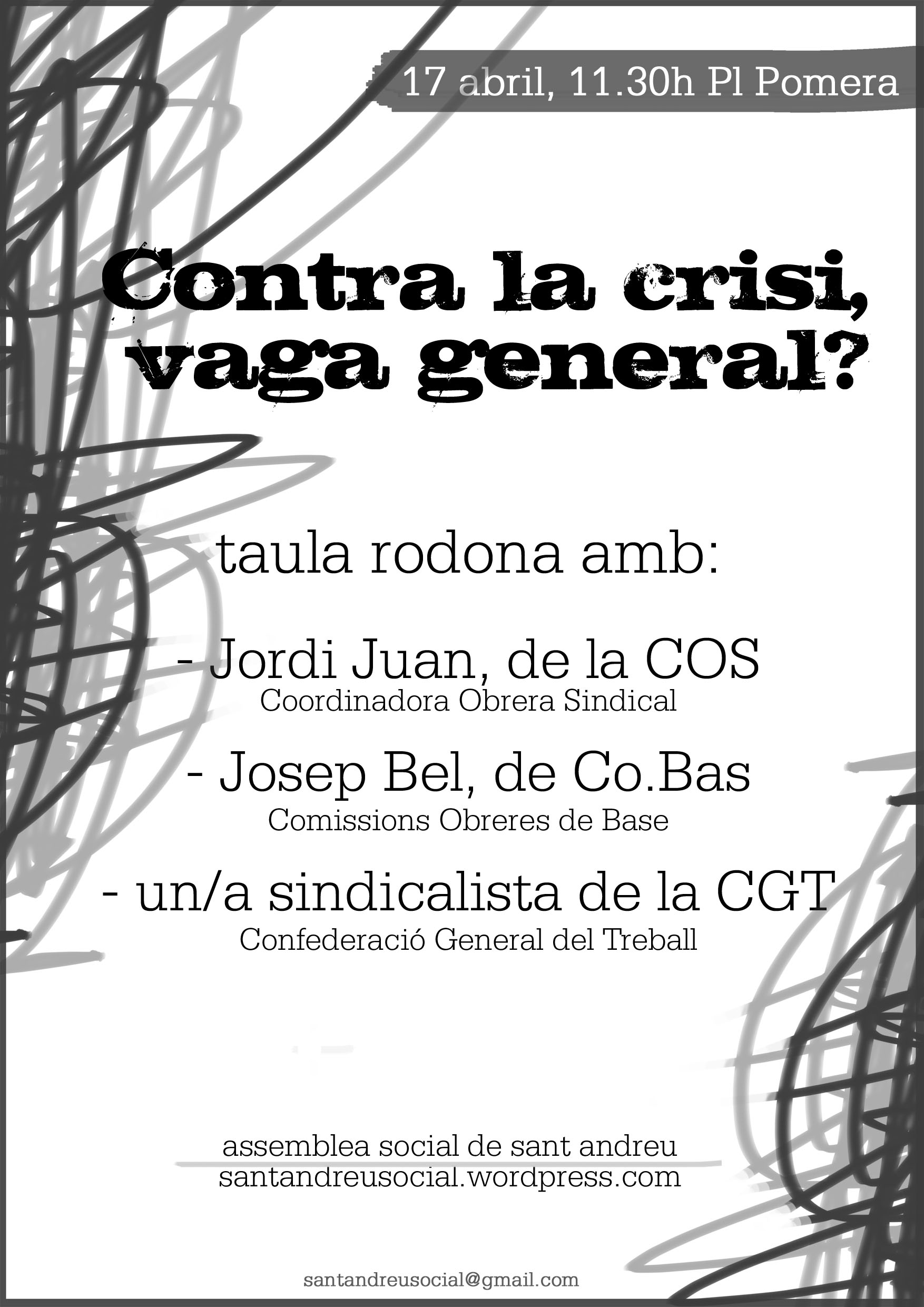 Cartell taula rodona