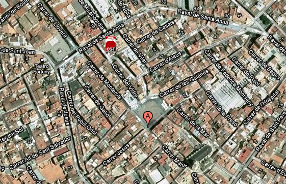 Mapa situació local CGT