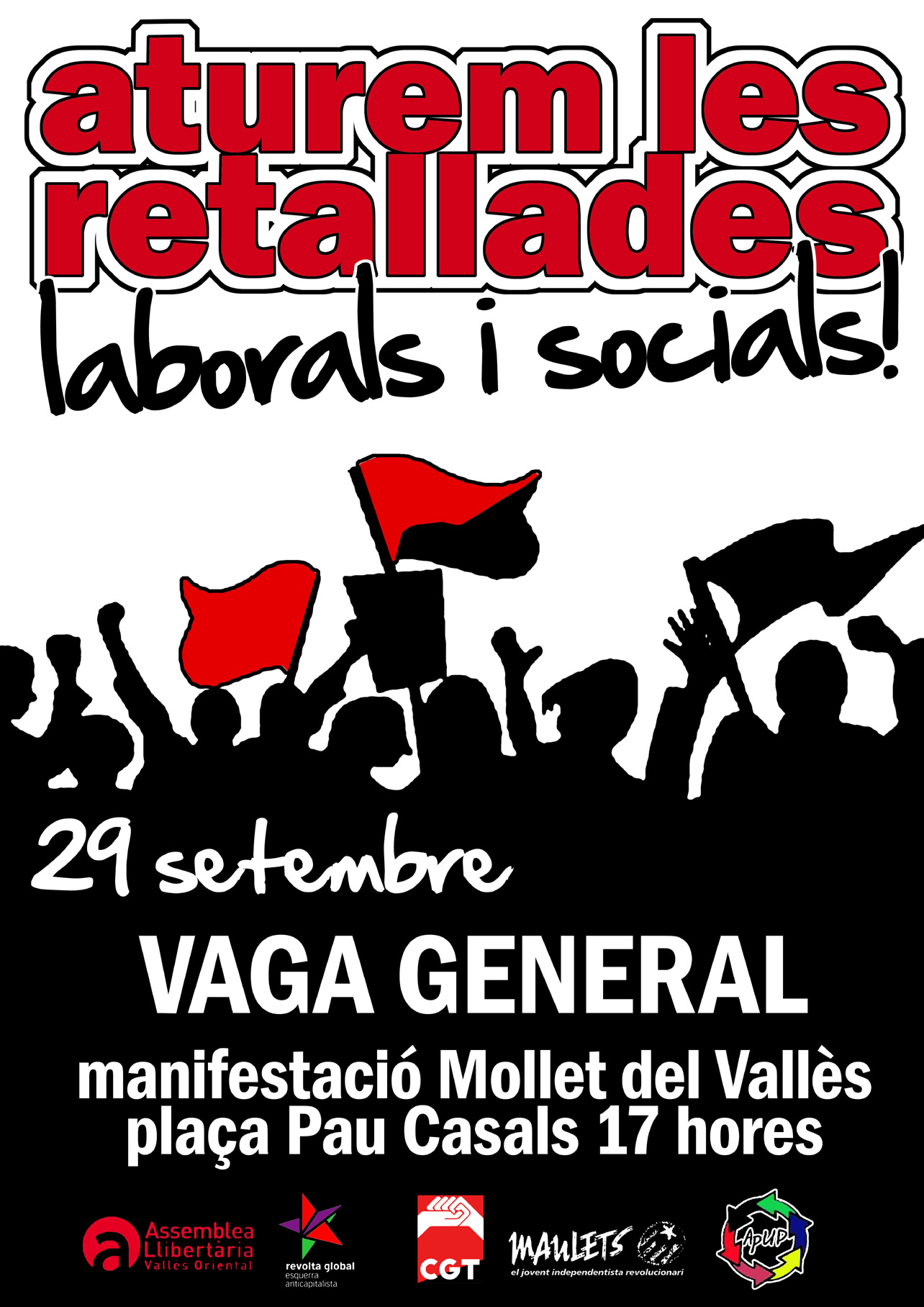 Cartell manifestació Mollet