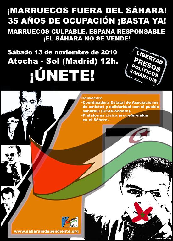 Cartell manifestació Madrid
