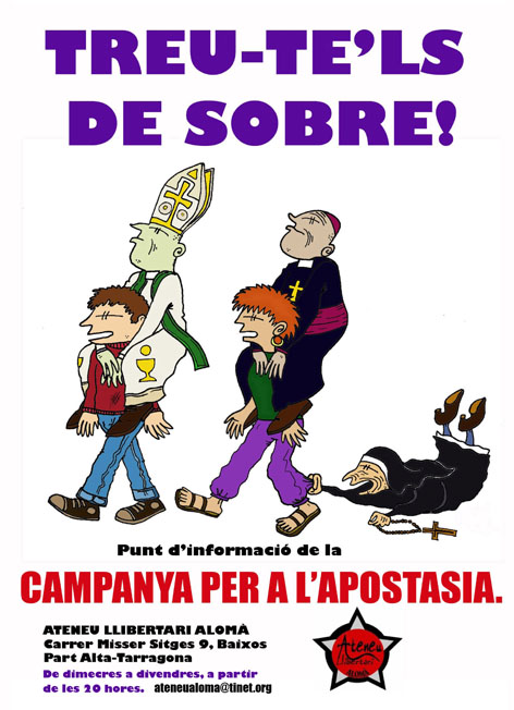 cartell apostasia Tarragona