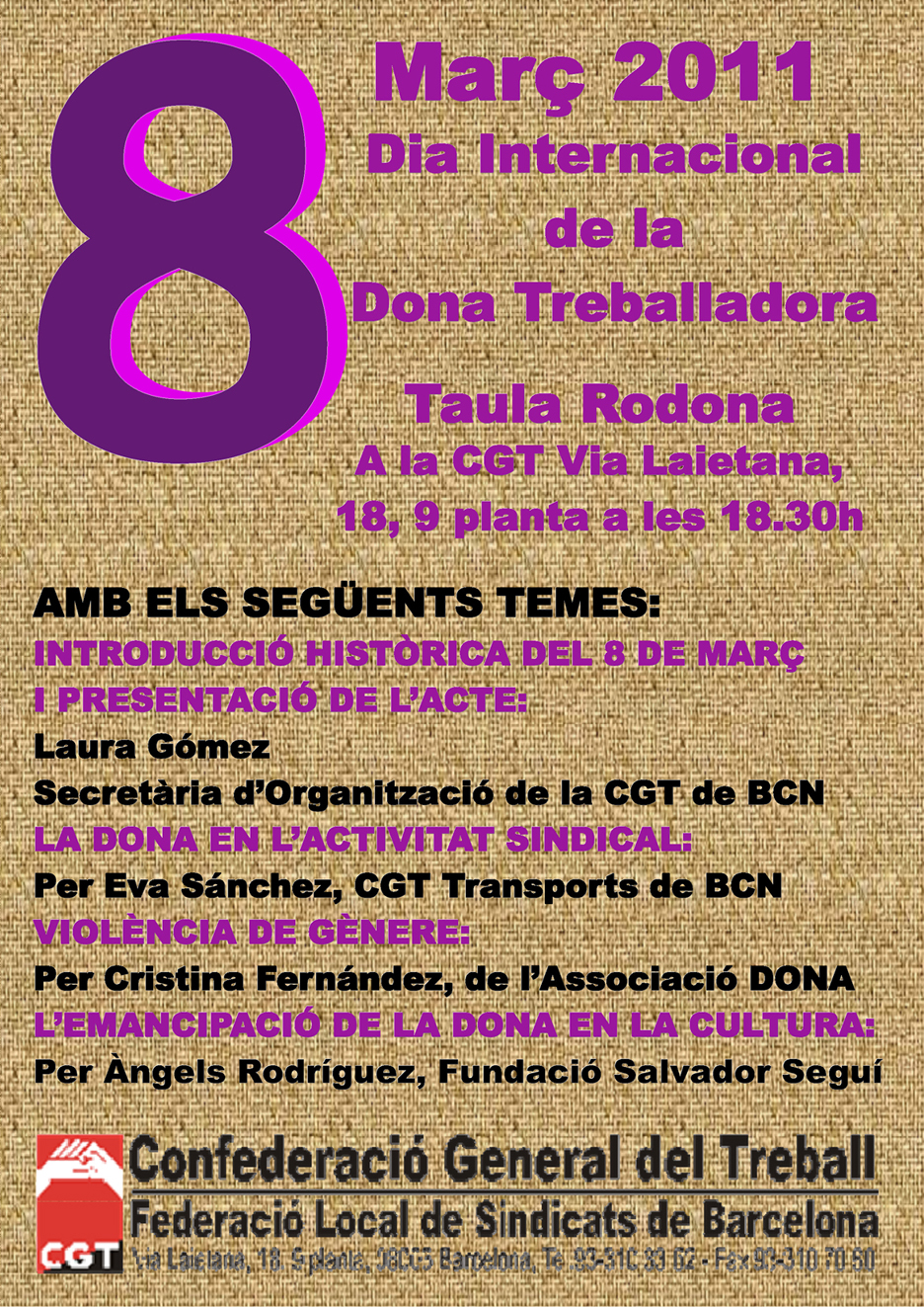 debat 8 març Bcn