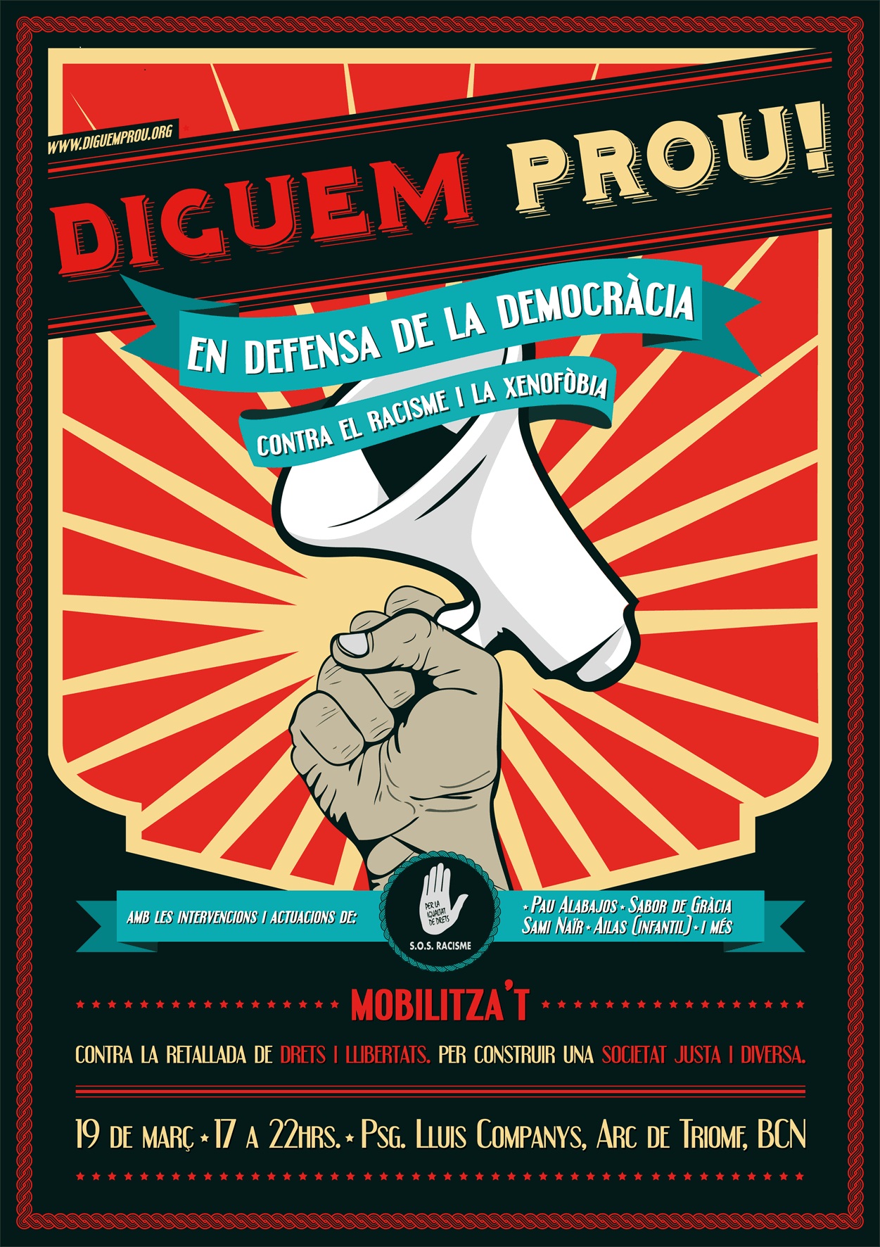 cartell diguem prou