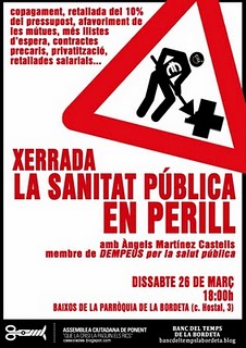 xerrada la sanitat pública en perill