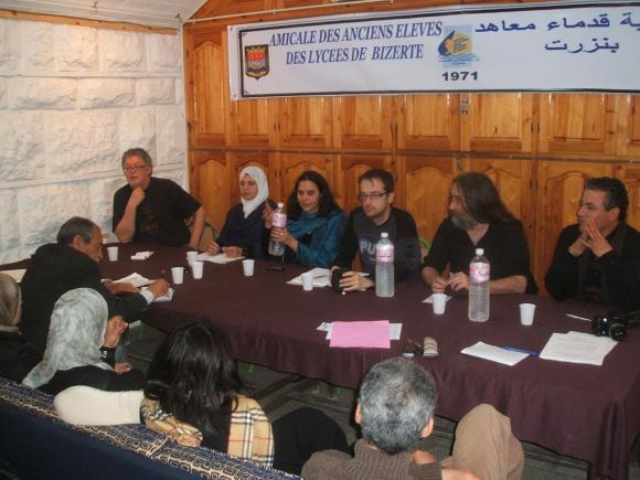 trobada-debat amb el comitè de Bizerta