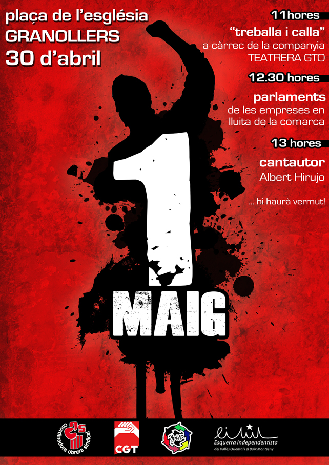 cartell 1 de maig valles oriental