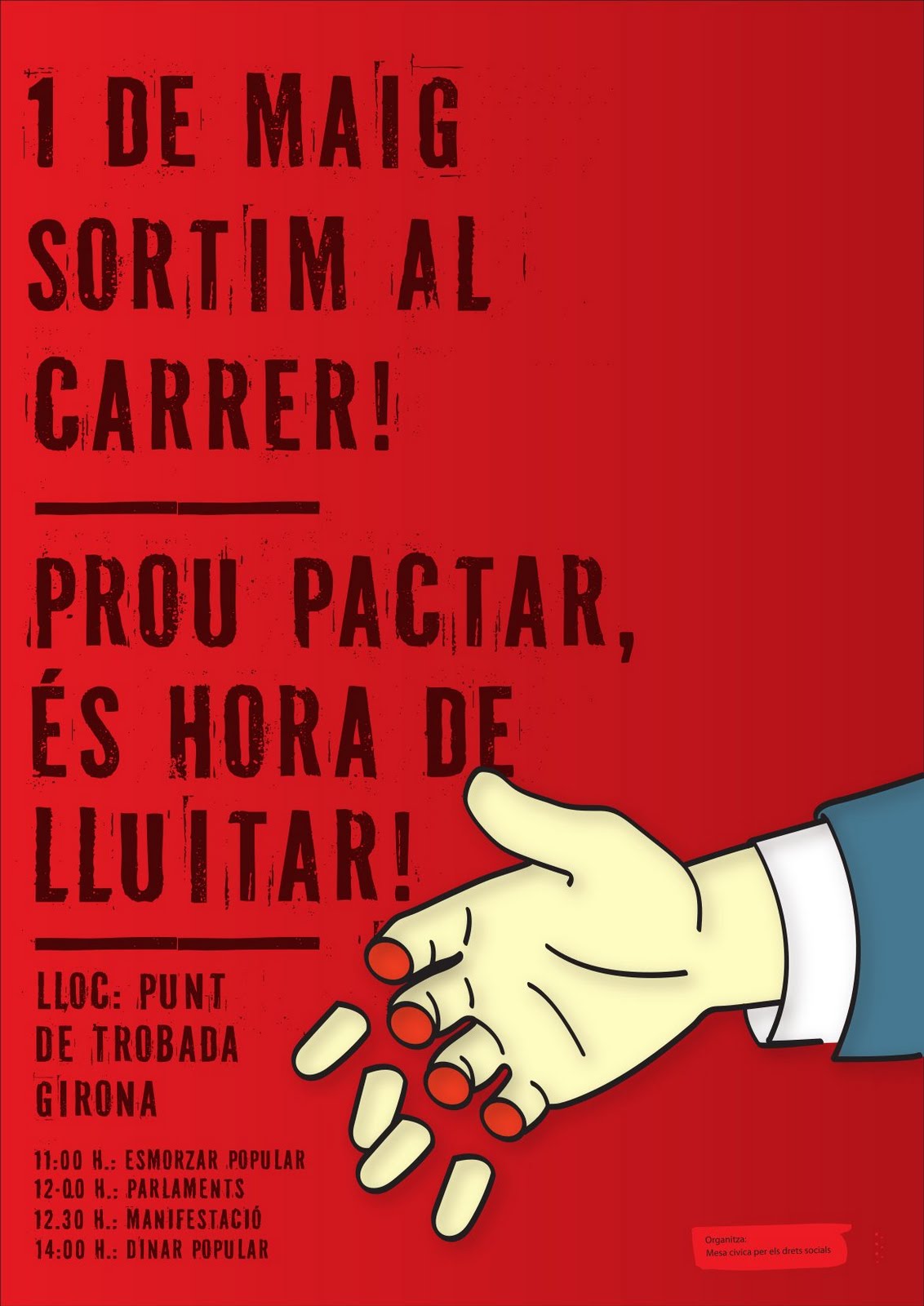 1 maig Girona