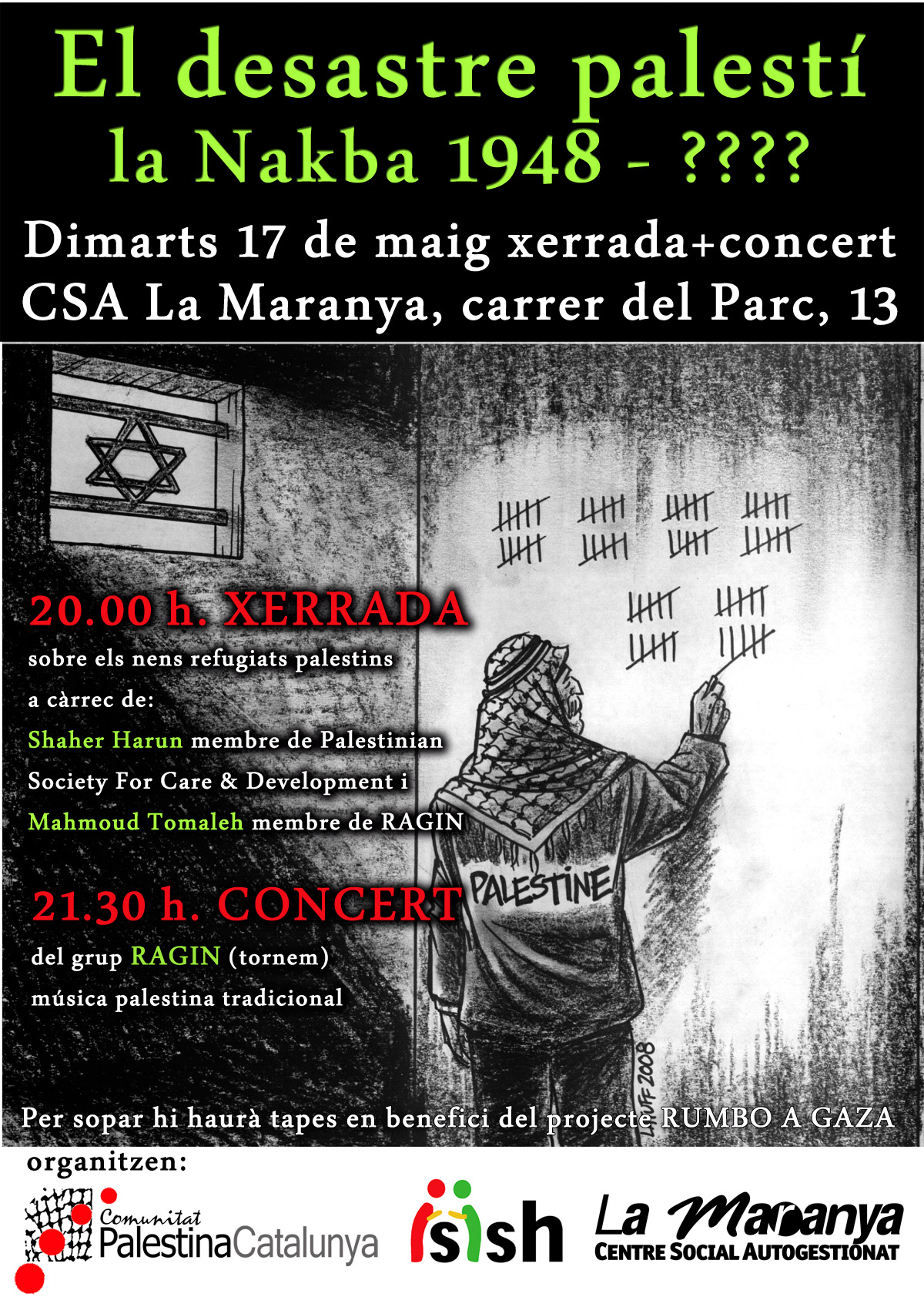 cartell Nakba 2011
