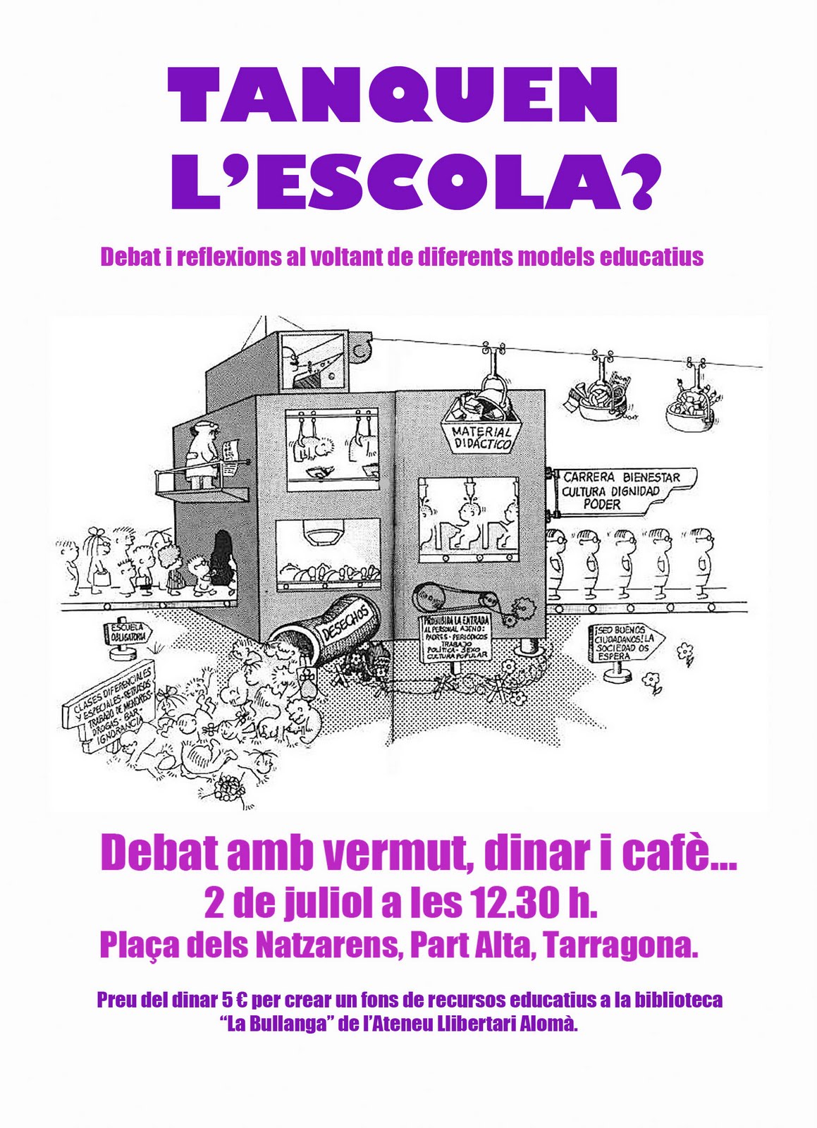 Tanquem l'escola