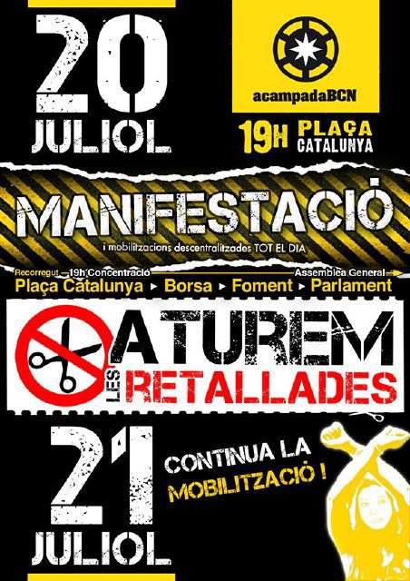 Cartell mani 20 juliol