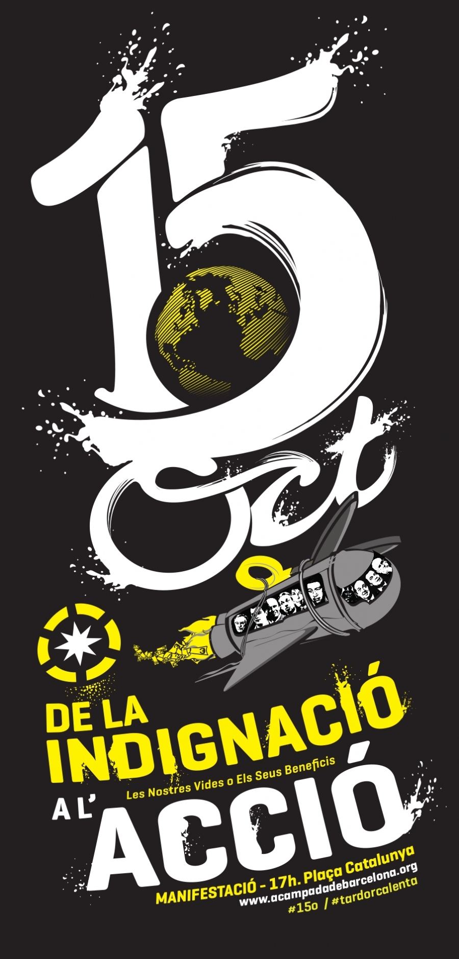 cartell 15-O Barcelona