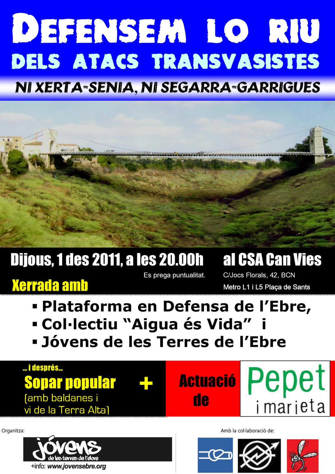 Cartell acte NO TRANSVASAMENT