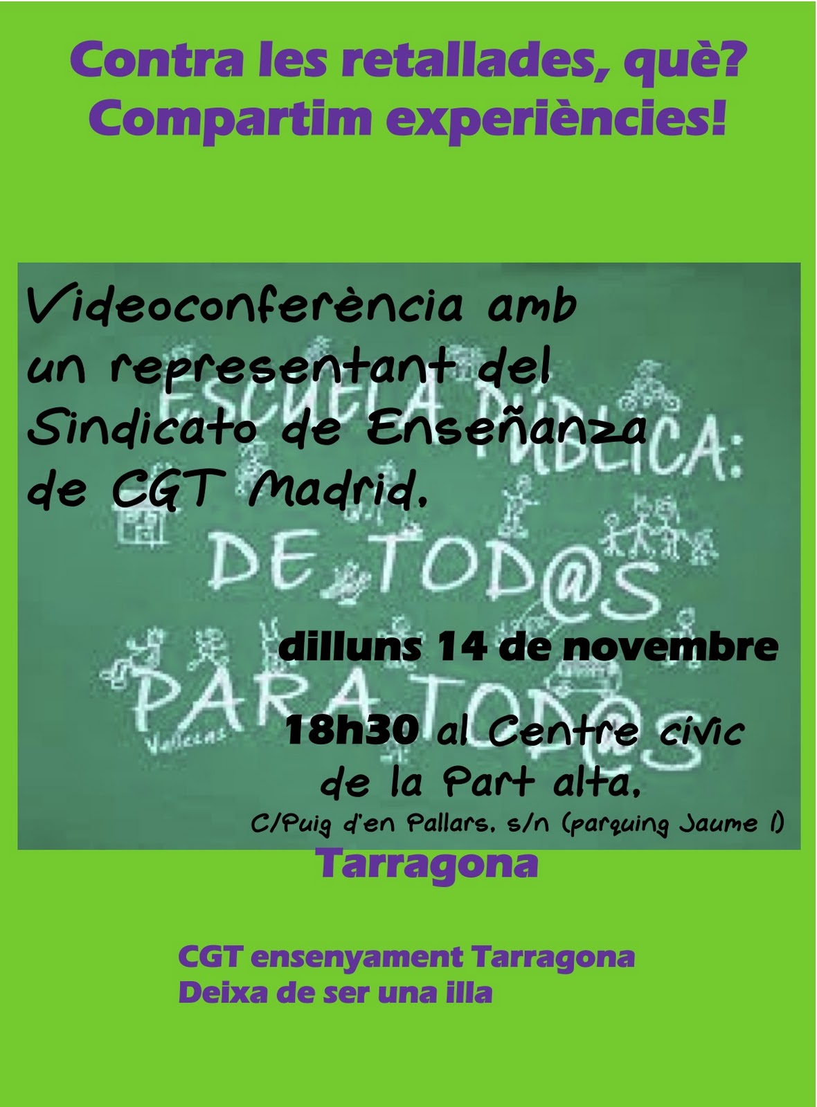cartell videoconferencia