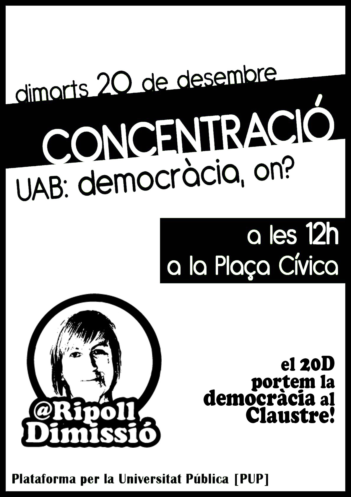 Cartell Claustre 20D