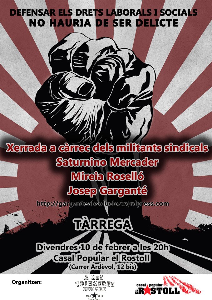 cartell xerrada Tàrrega