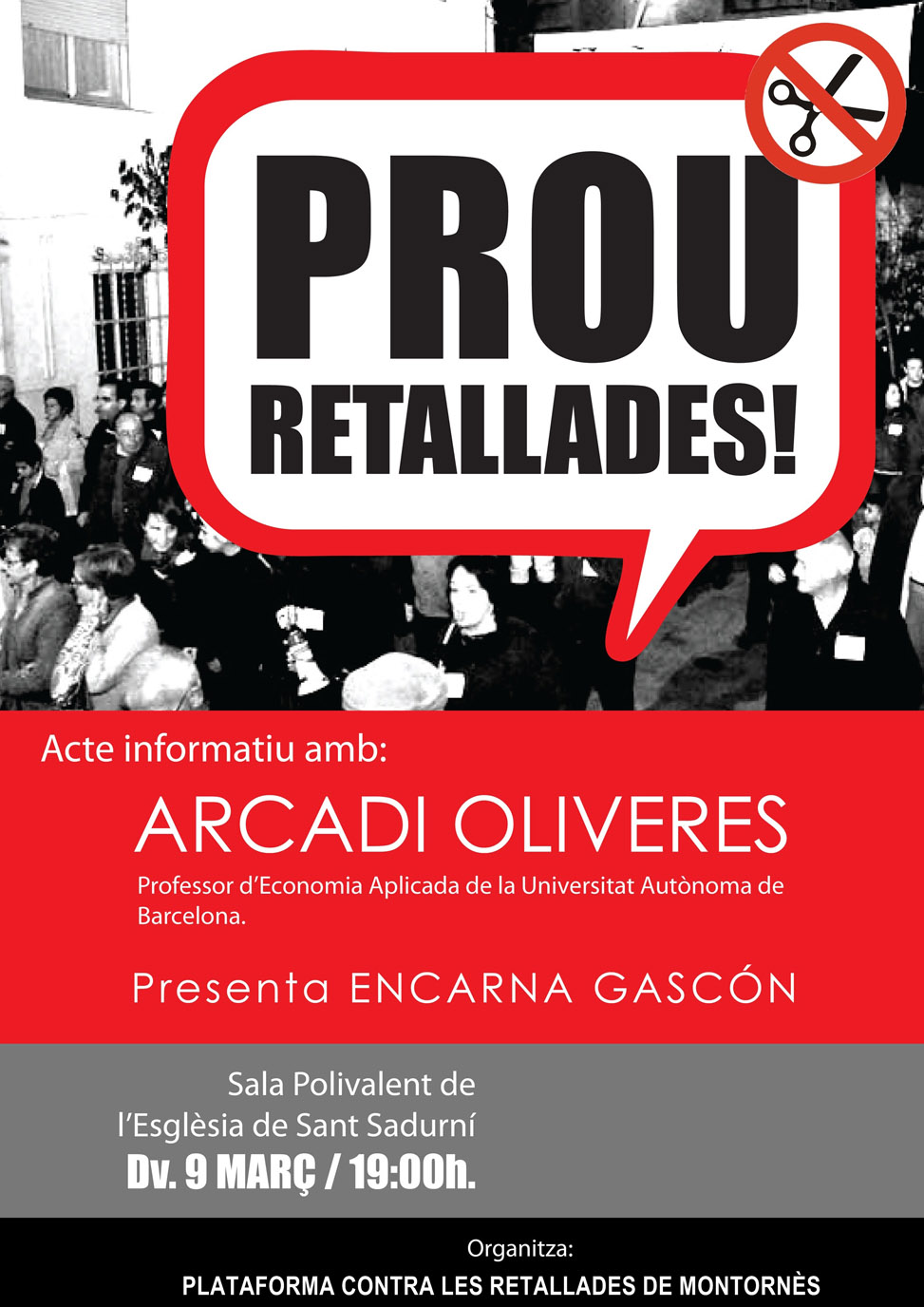 Cartell Retallades Montornès