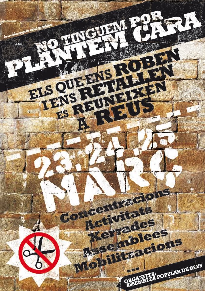 plantem cara març Reus