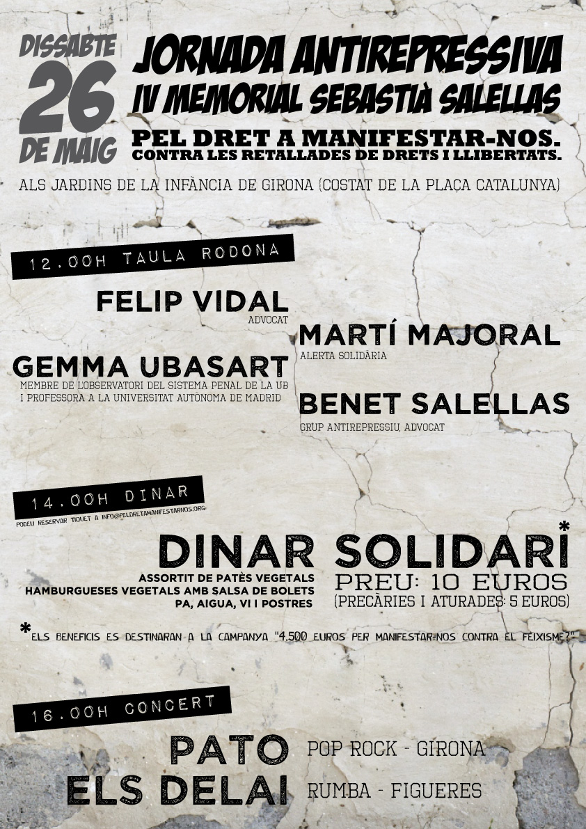 Cartell 26M Girona