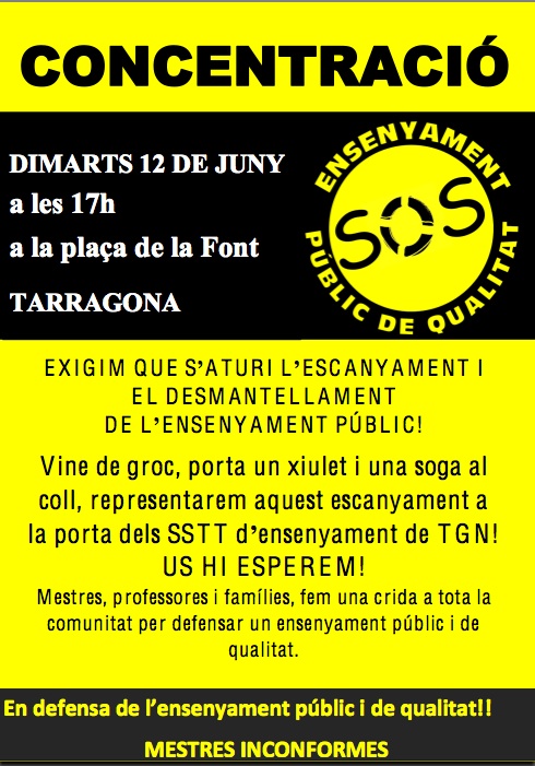 Xartell 12 juny Tarragona