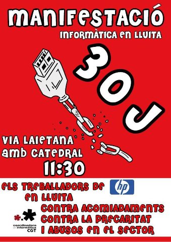 Cartell 30J Barcelona
