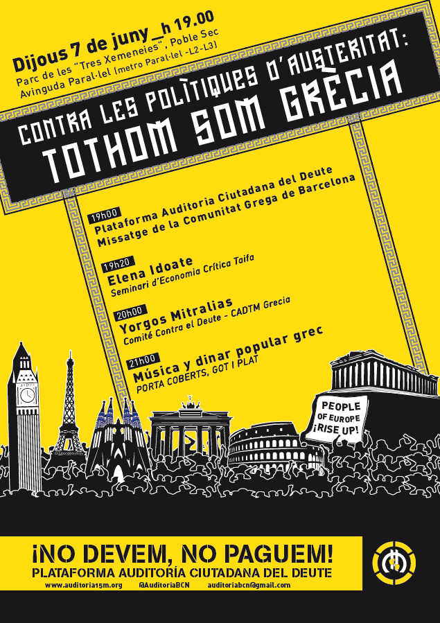 Cartell 7 juny Barcelona
