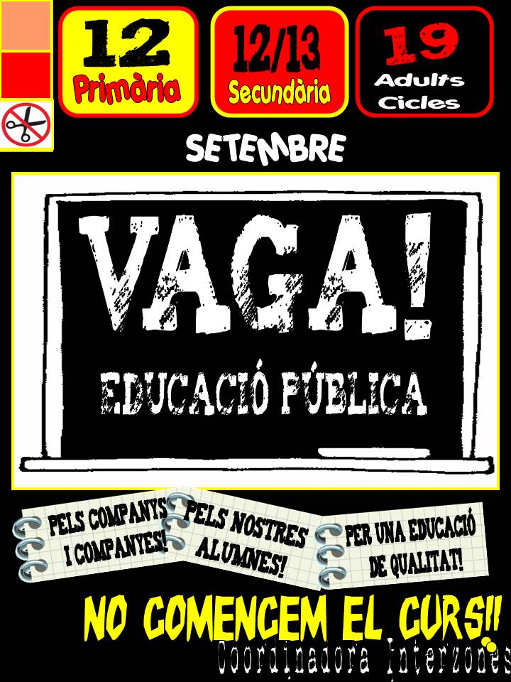 Cartell vaga