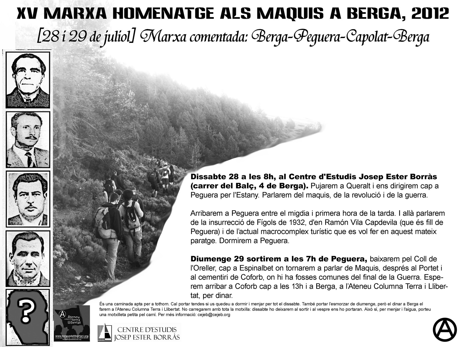 Cartell marxa maquis