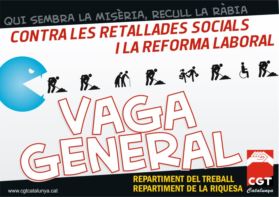 Cartell vaga CGT