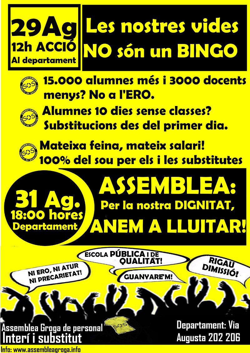 Cartell concentracions