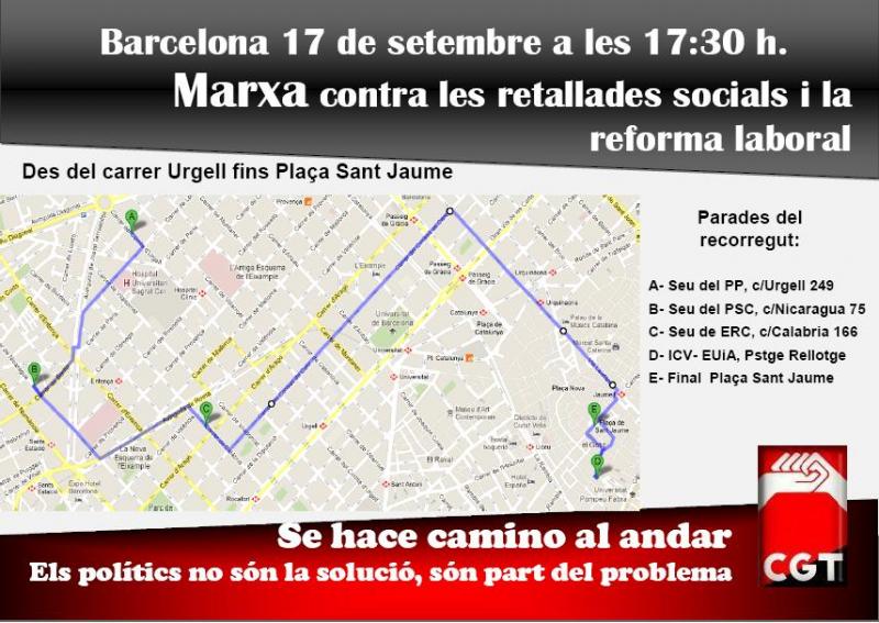Cartell 17 setembre Barcelona