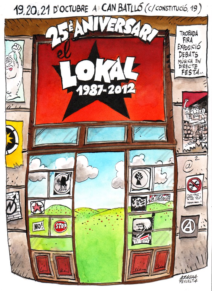 Cartell 25 anys El Lokal