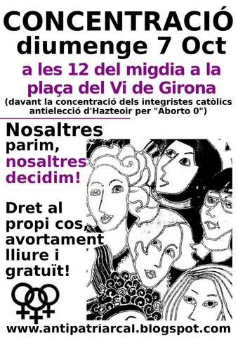 Cartell concentració