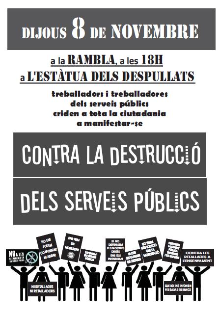 Cartell 8N Tarragona