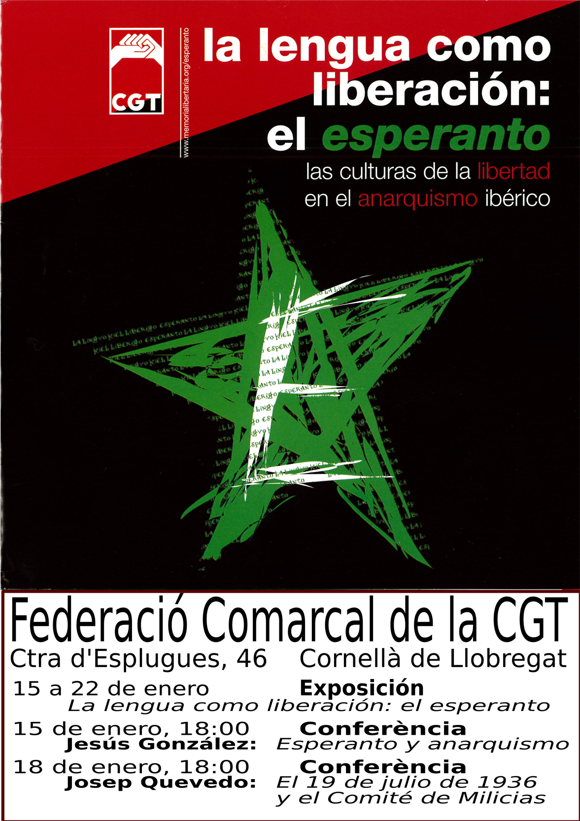 Cartell exposició Esperanto