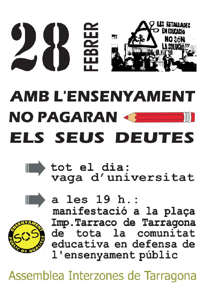 Cartell 28F Tarragona