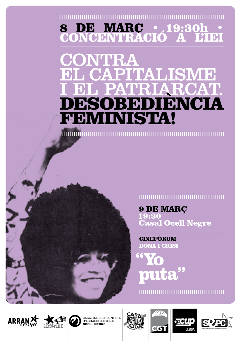Cartell 8 març Lleida
