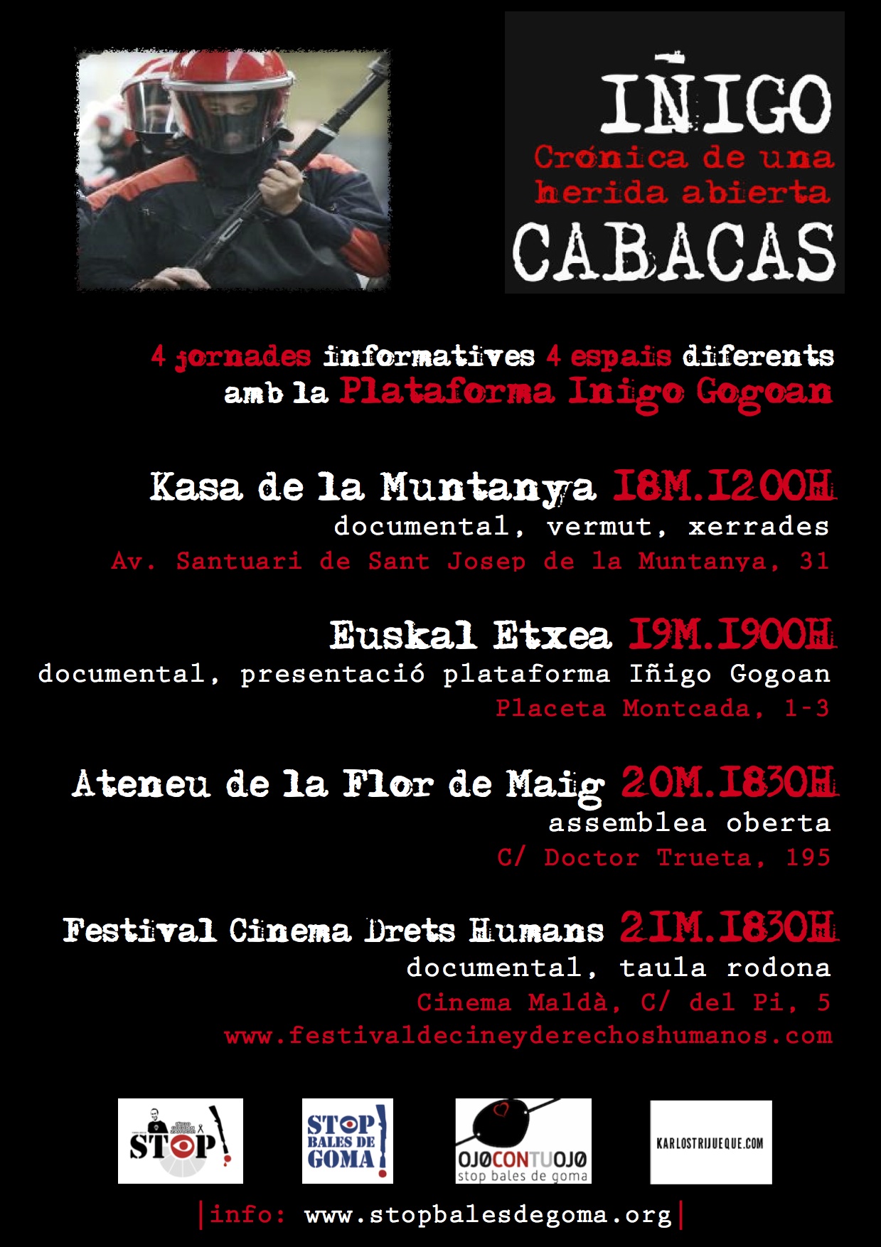 Cartell programa d'actes